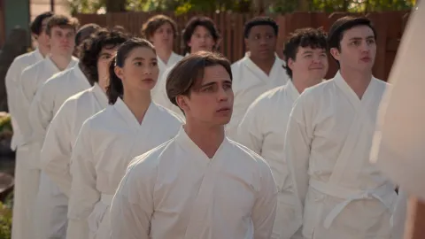Cobra Kai, season 6, episode 4 — a still from the episode