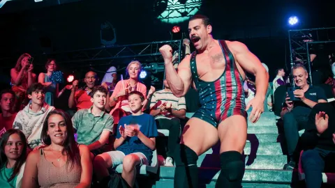 Gladiadores Americanos, temporada 1, episodio 4 — fotograma del episodio
