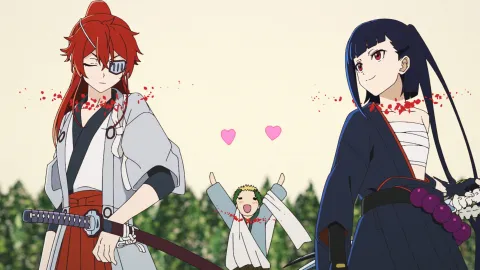 Petals of Reincarnation, season 1, episode 3 — a still from the episode
