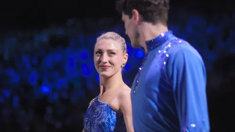 Glitter & Gold: Ice Dancing, season 1, episode 3 — a still from the episode