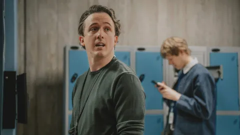 Waiting for the Out, season 1, episode 5 — a still from the episode