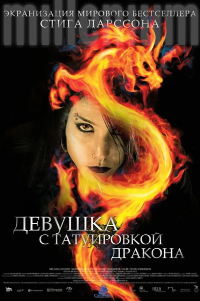 Похожее на «Молчание ягнят»: Девушка с татуировкой дракона
