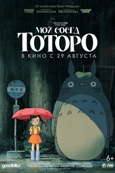 Похожее на «Унесённые призраками»: Мой сосед Тоторо