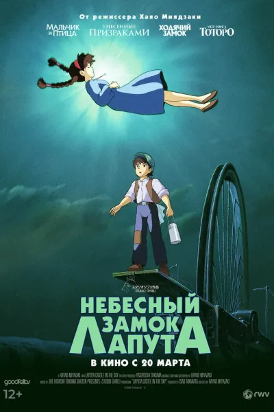 Похожее на «Унесённые призраками»: Небесный замок Лапута