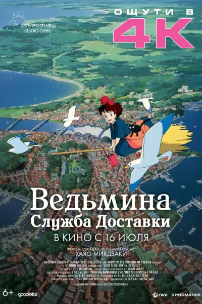 Похожее на «Унесённые призраками»: Ведьмина служба доставки