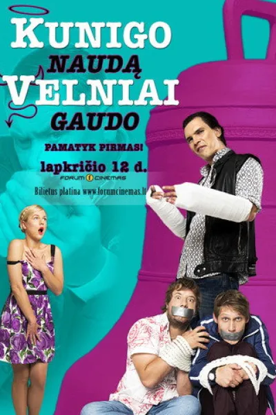 «Dhamaal 4» için öneri: Kunigo naudą velniai gaudo