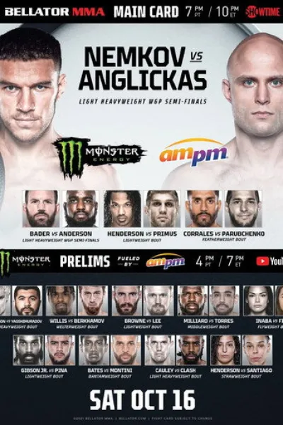Рекомендація до «За крок від бою»: Bellator 268: Немков проти Енгліцкаса