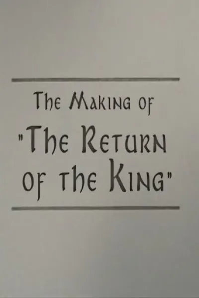 «Finding Harry: The Craft Behind the Magic» için öneri: Bir Film Yapımcısının Yolculuğu: 'Kralın Dönüşü'nün Yapımı